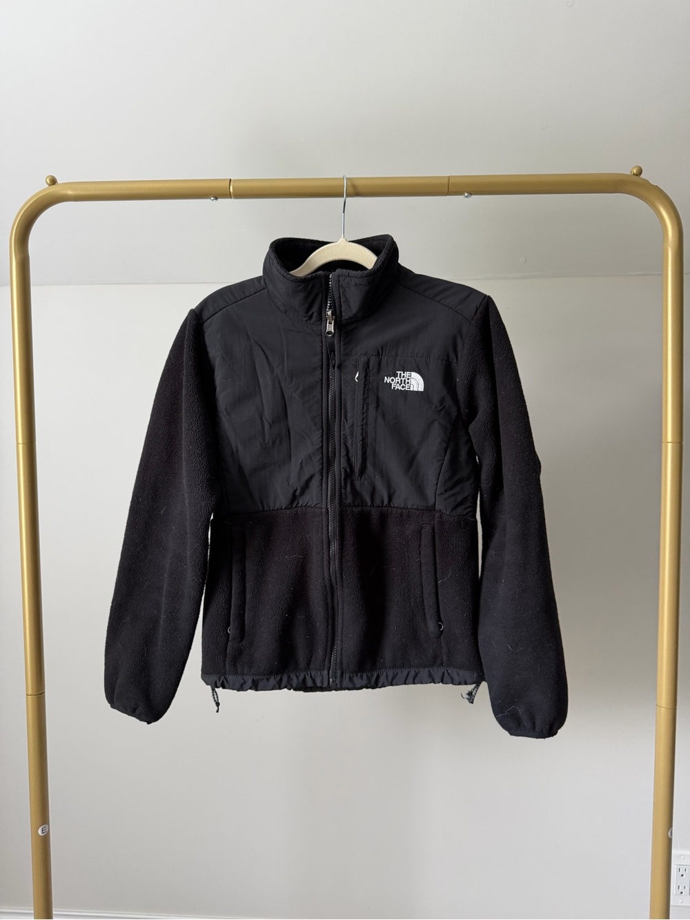 The North Face Black Fleece Denali Jacket - Zip Front Sz Small